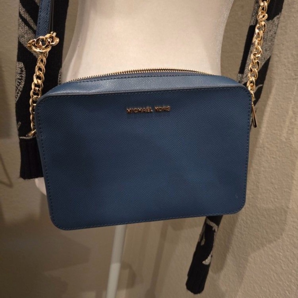 Michael Kors Blue Crossbody Bag